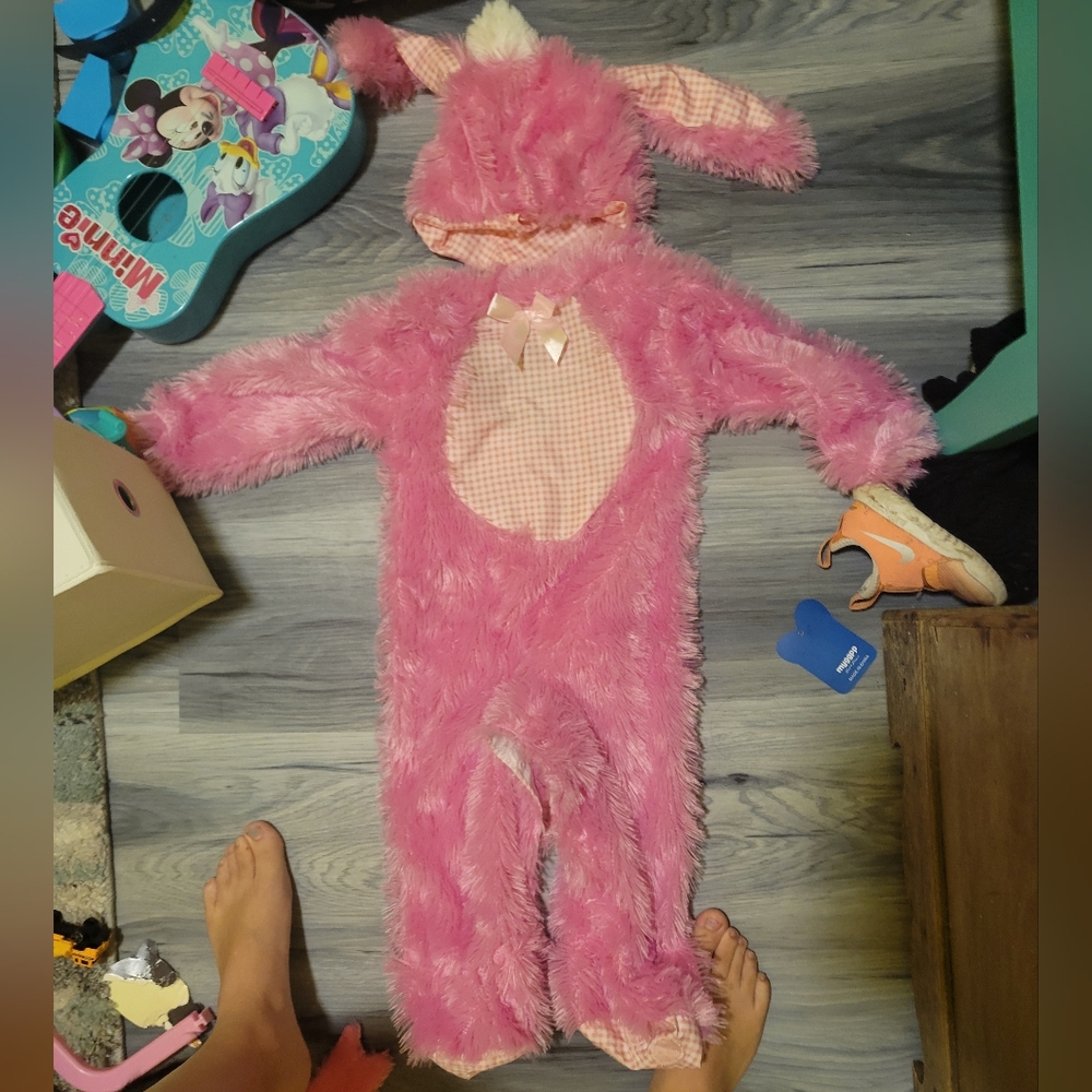 12-18 month Pink Bunny Costume